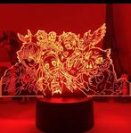 Demon Slayer - Acrylplaat lamp, Huis en Inrichting, Ophalen of Verzenden, Nieuw, Kunststof, Minder dan 50 cm