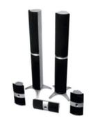 Pioneer aluminium luidsprekers, Audio, Tv en Foto, Luidsprekers, Zo goed als nieuw, Surroundset zonder subwoofer, 120 watt of meer