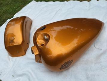 Harley-Davidson Tank & Spatbord - Goud beschikbaar voor biedingen