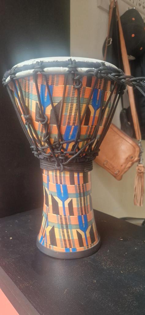 Toca Djembe 7 inch - Synergy Freestyle Rope Tuned, Muziek en Instrumenten, Percussie, Gebruikt, Trommel, Ophalen of Verzenden