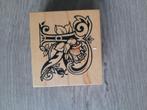 Stempel letter hout, Hobby en Vrije tijd, Stempelen, Verzenden, Zo goed als nieuw