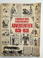 Leonard de Vries advertentien 1830-1930 junkjournal scrap, Boeken, Ophalen, Gelezen, Krant