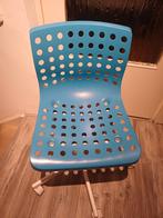 Leuke bureaustoel voor kind, Ophalen, Kunststof, Gebruikt, Blauw