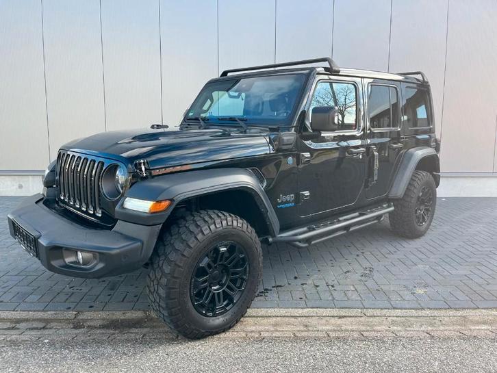 JEEP Wrangler Unlimited 2.0 4xe Plug-in Hybrid Rubicon, Auto's, Jeep, Particulier, Wrangler, 4x4, ABS, Achteruitrijcamera, Bluetooth