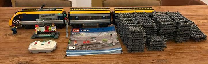 Lego City Train & Rails, Kinderen en Baby's, Speelgoed | Duplo en Lego, Zo goed als nieuw, Ophalen of Verzenden