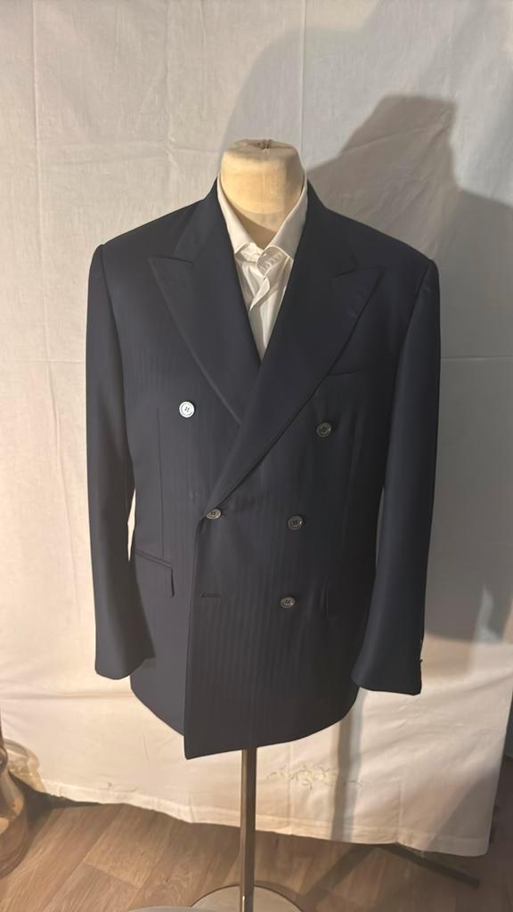 Kostuum CANALI EXCLUSIEF Super 180’S, Kleding | Heren, Kostuums en Colberts, Nieuw, Maat 52/54 (L), Blauw, Ophalen of Verzenden