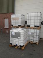 Ibc container 1000l, Met kraantje, Gebruikt, 150 liter of meer, Hout