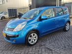 Nissan Note 1.6 First Note Automaat Trekhaak Nw APK, Stof, Gebruikt, 750 kg, Blauw