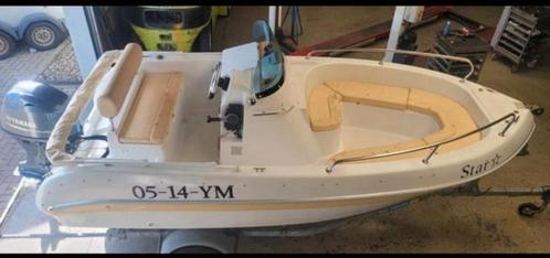 Aquamar pararea consoleboot, Watersport en Boten, Vis- en Consoleboten, Zo goed als nieuw, 50 tot 70 pk, 3 tot 6 meter, Benzine