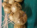 appels goud decoratie op steel 13 stuks, Ophalen of Verzenden, 'T Olde Gre-j, Info@toldegrej.nl, Endepoelstraat 20f Didam