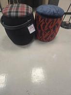 Nieuw staat in showroom. Poef, Ophalen of Verzenden, Zo goed als nieuw, Rond