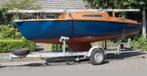 Pega K-MP600 kielboottrailer geremd 1350 kg, Watersport en Boten, Ophalen, Minder dan 1500 kg, Gebruikt, 6 tot 9 meter