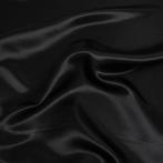 2,1 meter satijn voor carnaval zwart, Overige kleuren, 120 cm of meer, Ophalen of Verzenden, Katoen