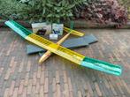 Modelvliegtuig Blue Phoenix in balsahoutbouw. (RC Set), Gebruikt, Groter dan 1:72, Vliegtuig, Ophalen