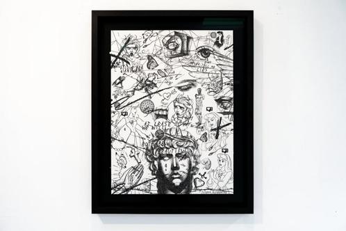 Joseph Klibansky - At Least We Will Both Be Beautiful, Antiek en Kunst, Kunst | Schilderijen | Modern, Ophalen