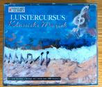Luistercursus KLASSIEKE MUZIEK. 2,5 uur muziek 100 pag tekst, Ophalen of Verzenden, Zo goed als nieuw