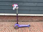 Micro Step - Paars met Eenhoorn, Kinderen en Baby's, Speelgoed | Buiten | Voertuigen en Loopfietsen, Ophalen, Gebruikt, Loopfiets