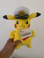 Captain Pikachu origineel pokemon knuffel nieuw met label, Ophalen of Verzenden, Nieuw, Overige typen