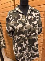 Camouflage Blouse - Maat S/M als nieuw, Ophalen of Verzenden, Zo goed als nieuw, Maat 38/40 (M), Groen
