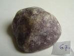 lepidoliet XL 3 samen 6,98 225gr GROTE trommelstenen of 67gr, Ophalen of Verzenden, Mineraal