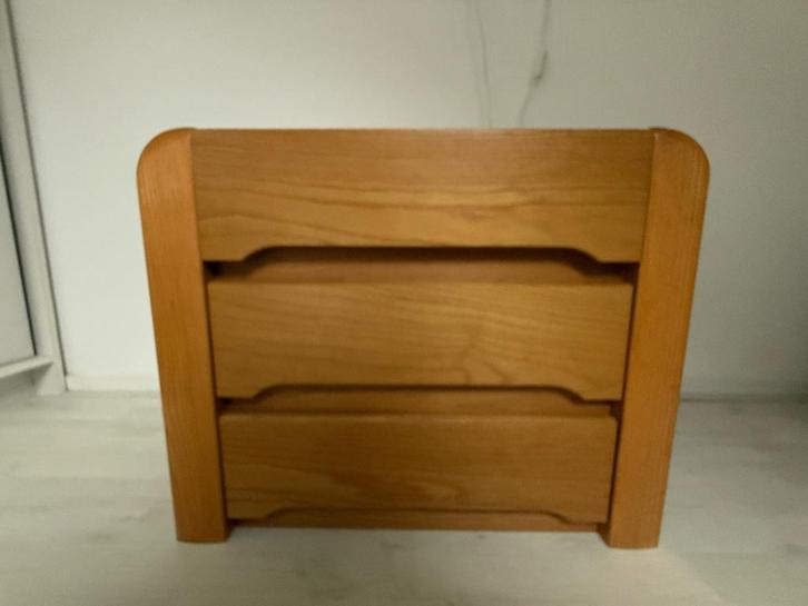 Nachtkastje - ladenkast, Huis en Inrichting, Kasten | Ladekasten, Gebruikt, Minder dan 100 cm, 50 tot 100 cm, 25 tot 50 cm, 3 of 4 laden