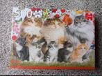 Legpuzzel Katten (Francien) Jumbo 500 stukjes Nieuw, Ophalen of Verzenden, 500 t/m 1500 stukjes, Nieuw, Legpuzzel