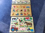 SIMPLEX HOUTEN toys PUZZEL samen €7,50, Ophalen, Gebruikt, 10 tot 50 stukjes, Van hout
