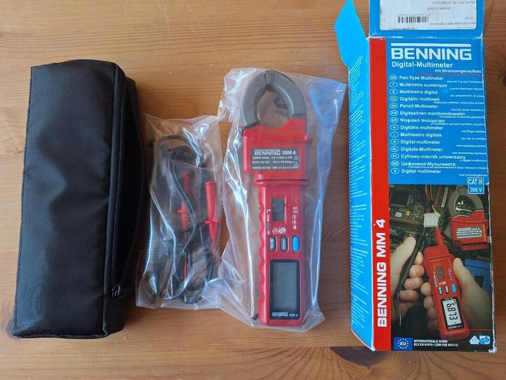 multimeter Benning MM4, Doe-het-zelf en Verbouw, Meetapparatuur, Nieuw, Multimeter, Ophalen of Verzenden