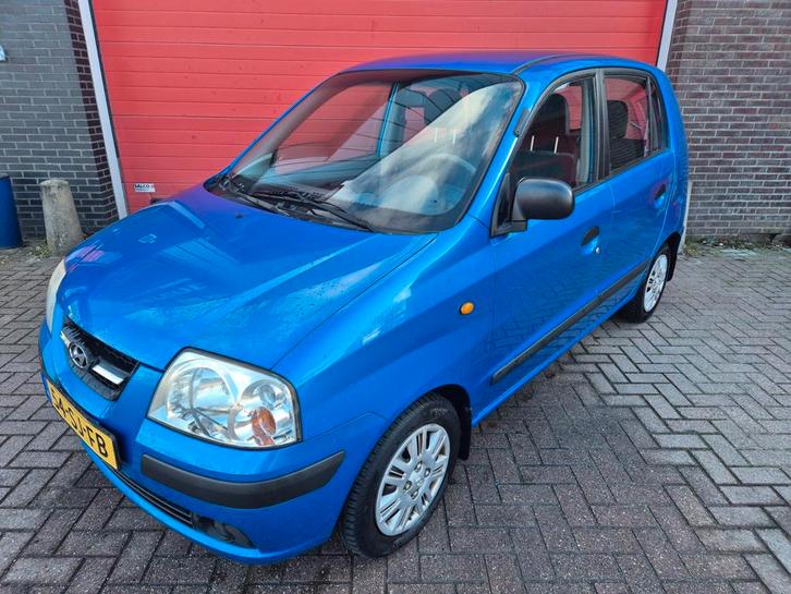 Hyundai Atos 1.1 2006 Blauw Nieuwe apk lage km, Auto's, Hyundai, Particulier, Atos, Benzine, B, Hatchback, Handgeschakeld, Origineel Nederlands