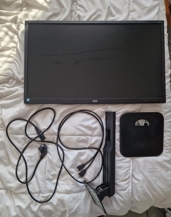 AOC Q27P1 27 inch QHD Monitor, Computers en Software, Monitoren, Gebruikt, 60 Hz of minder, LED, Quad HD (2K), Ophalen of Verzenden