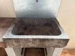 Natuurstenen wasbak / hardstenen spoelbak 71 x 50 cm, Ophalen, Gebruikt, 50 tot 100 cm, Minder dan 100 cm
