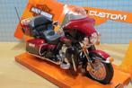 Harley Davidson FLHTK electra glide 1:12 32323, May Cheong Group France S.A.S., Nieuw, Ophalen of Verzenden, 1:9 t/m 1:12