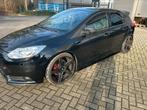 Ford Focus ST-3 2.0 ecoboost 2012, 74 €/maand, 4 cilinders, 1337 kg, Zwart