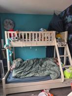 Stapelbed 140x 200 onder 90x200 boven, Ophalen, 85 tot 100 cm, Zo goed als nieuw, Matras