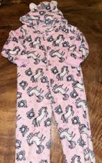 Onesie onesi mt 98-104 unicorn huispak, Kinderen en Baby's, Kinderkleding | Maat 98, Ophalen of Verzenden, Zo goed als nieuw, Meisje