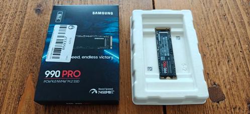 [VERKOCHT] Nieuwe Samsung 990 Pro 2TB, Computers en Software, Harde schijven, Nieuw, Desktop, Intern, SSD, Overige aansluitingen