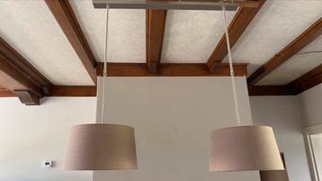 Te koop lamp voor boven de eettafel/ tafel, kleur taup beschikbaar voor biedingen