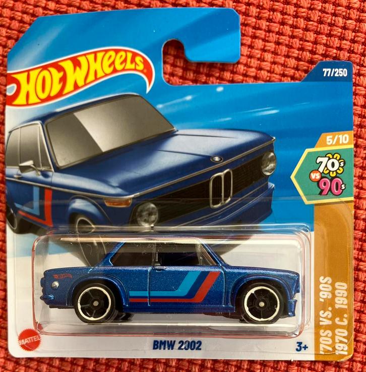 Hot Wheels BMW 2002 Hotwheels, Hobby en Vrije tijd, Modelauto's | Overige schalen, Nieuw, Ophalen of Verzenden