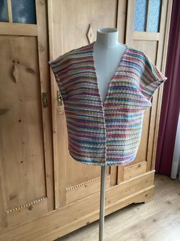 Gestreept vest bodywarmer gilet als nieuw L 42/44 beschikbaar voor biedingen