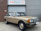 Mercedes-Benz 200-280 (W123) Combi 230 TE! Oldtimer!, Auto's, Zwart, Bruin, Handgeschakeld, Onderhoudsboekje