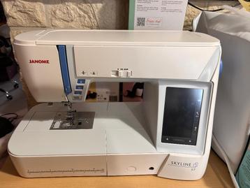Janome Skyline S7 met extra's en garantie beschikbaar voor biedingen