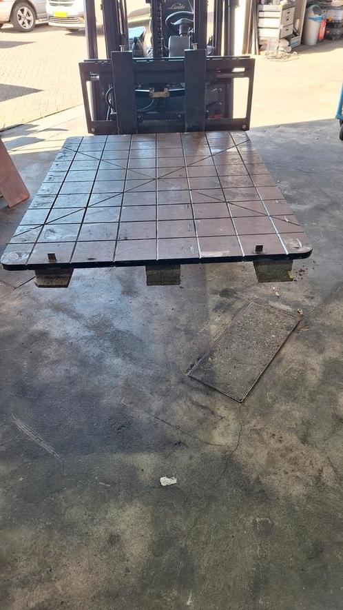 Vlakplaat Metaal  150 x 110 x 2.5 cm, Doe-het-zelf en Verbouw, Metalen, Gebruikt, IJzer, Ophalen