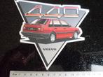 sticker volvo 440 turbo logo rood vintage, Auto of Motor, Zo goed als nieuw, Verzenden