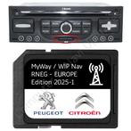 2025 Navigatie update Peugeot / Citroën MyWay / RNEG / WIP, Computers en Software, Navigatiesoftware, Ophalen of Verzenden, Nieuw