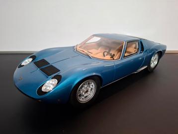 Kyosho / GT-Spirit Lamborghini Miura P400 S 1/12 Blue beschikbaar voor biedingen
