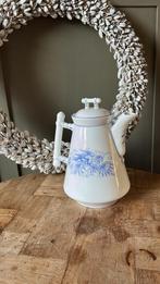 Vintage Koffiepot met Chipje uit Schenktuit, Ophalen of Verzenden, Gebruikt