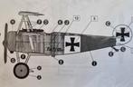 Roden 605 Fokker F.1 1:32 - zonder doos, Overige merken, Roden, Ophalen of Verzenden, Groter dan 1:72