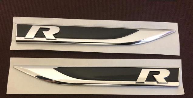 VW R-Line Emblemen Set - Origineel Volkswagen, Auto diversen, Tuning en Styling, Ophalen of Verzenden