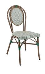 Franse Bistro Terrasstoelen uit voorraad leverbaar - SALE, Ophalen of Verzenden, Nieuw, Aluminium, Stapelbaar