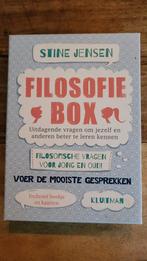 Stine Jensen - Filosofie box, Ophalen of Verzenden, Zo goed als nieuw, Stine Jensen